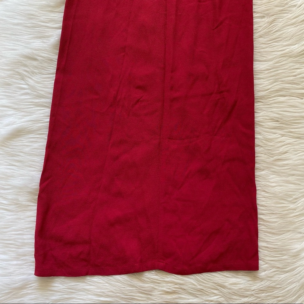 Reformation Burgundy Maxi Dress - Picture 8 of 12